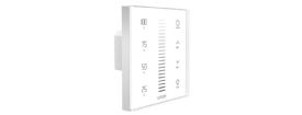 E1S  RF2.4GHz CCT dimming Touch Panel, PWM Power output, 12/24Vdc,192W 4A×2CH, Single/Multi Zone Support.